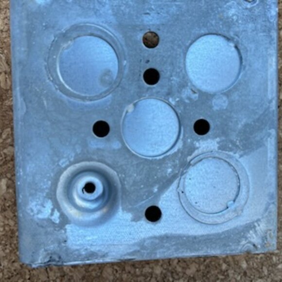 Two - Southwire 4 Square Junction box Welded - Picture 3 of 8
